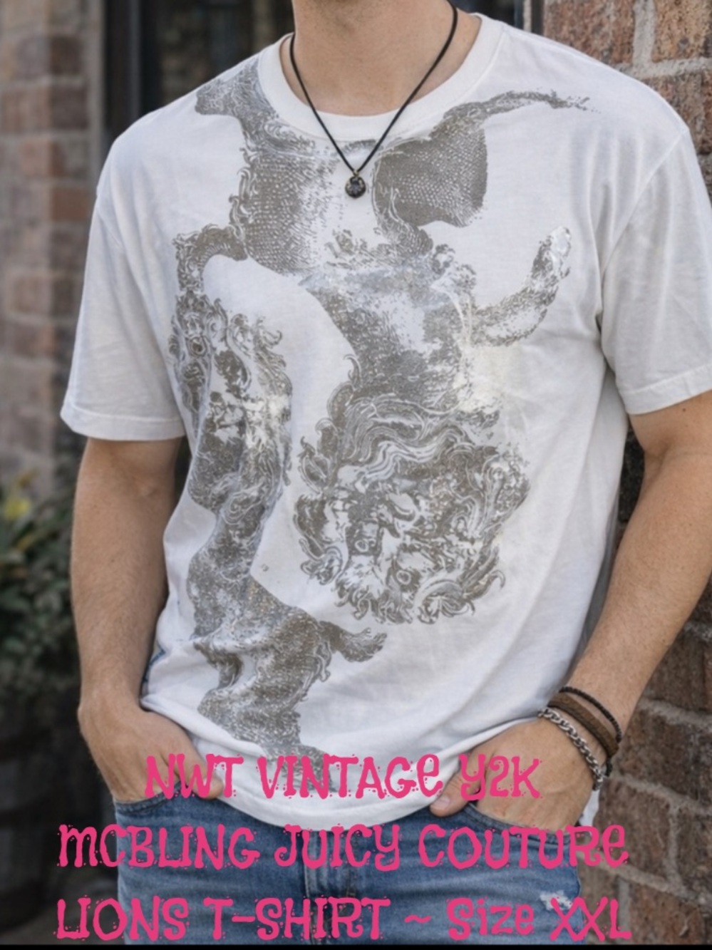 JUICY COUTURE LIONS T-SHIRT